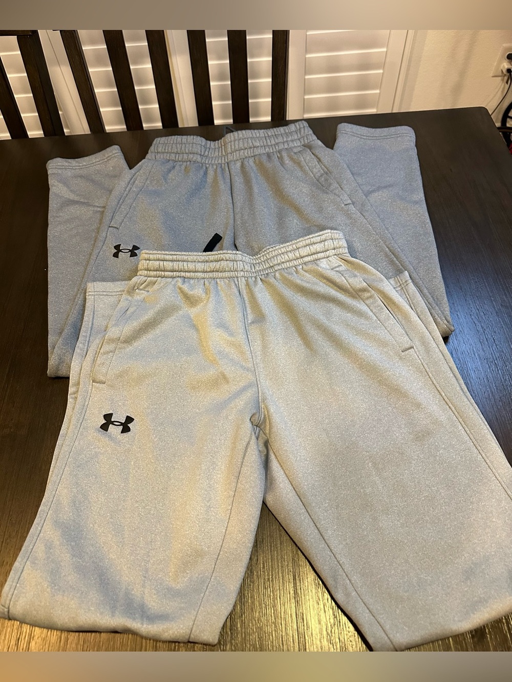 Under Armour Men’s Jogger Sweatpants with Black Logo/Qty2